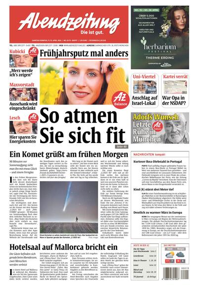 Abendzeitung München 2026-04-11