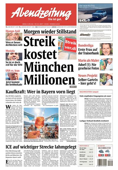 Abendzeitung München 2026-04-13