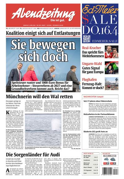 Abendzeitung München 2026-04-14