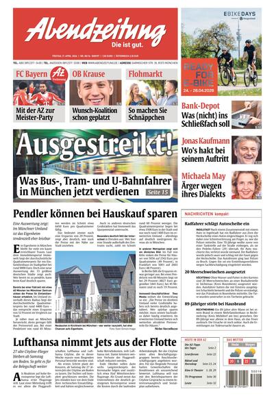Abendzeitung München 2026-04-17