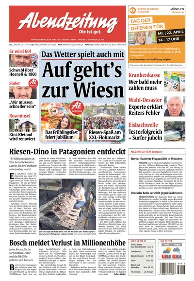 Abendzeitung München 2026-04-18