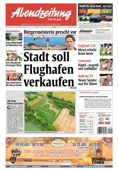 Abendzeitung München 2026-07-16