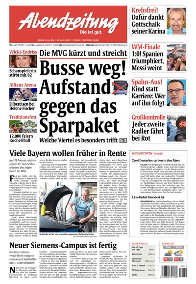 Abendzeitung München 2026-07-20