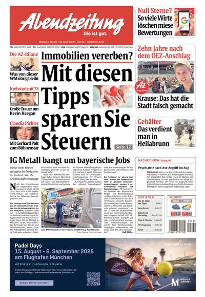 Abendzeitung München 2026-07-21
