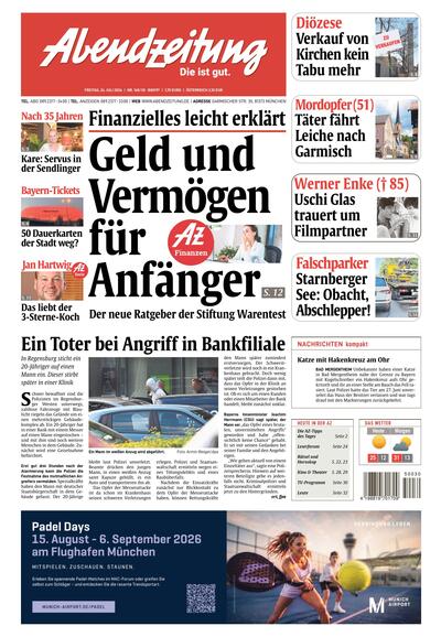 Abendzeitung München 2026-07-24